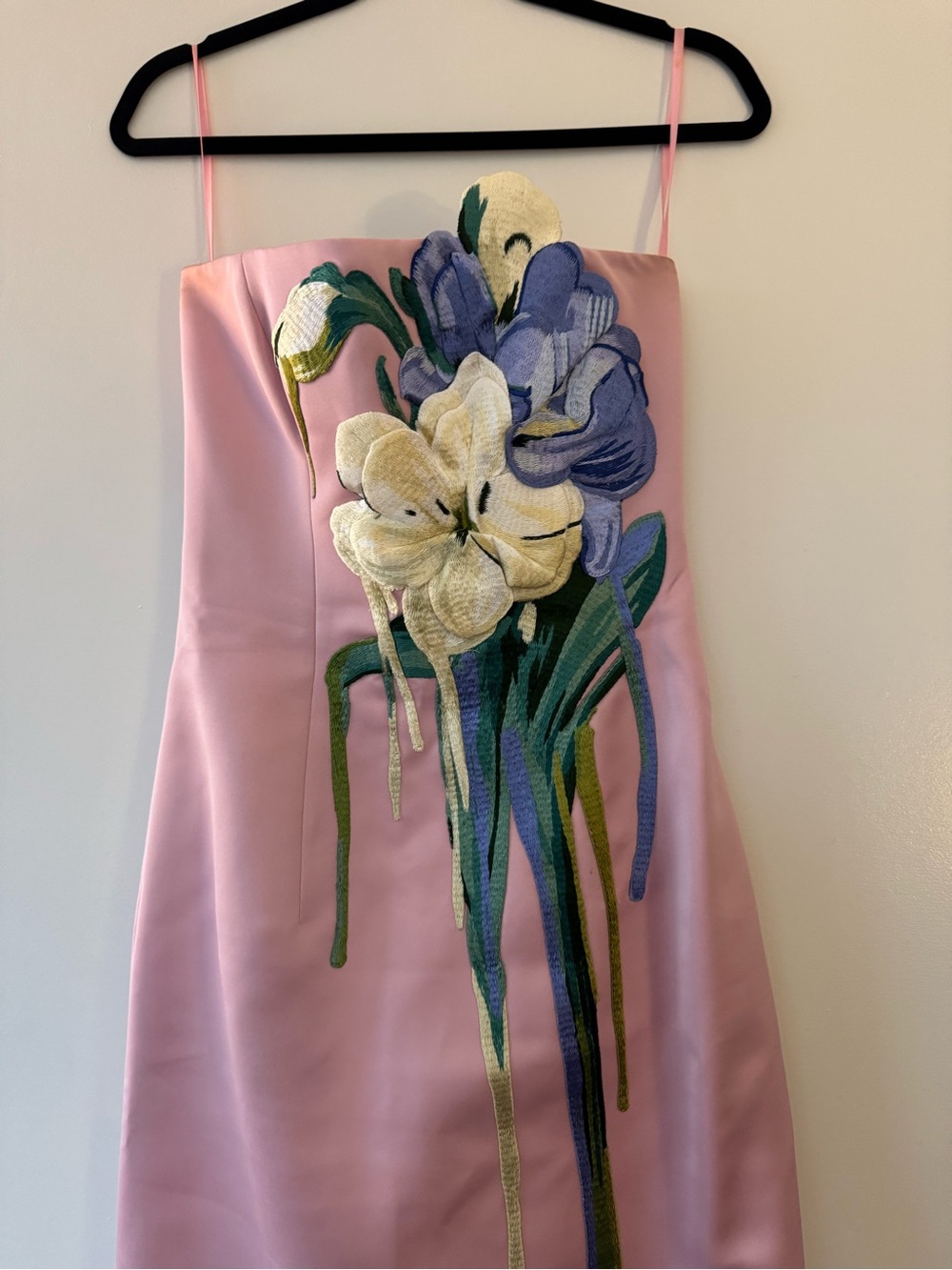 Leo Lin Rayna Pink Embroidered Dress - Picture 6 of 6